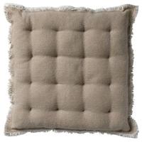 Dutch Decor - BURTO - Stoelkussen van gewassen katoen Pumice Stone 40x