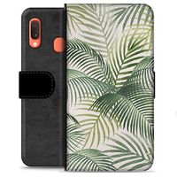 Samsung Galaxy A20e Premium Wallet Hoesje - Tropic