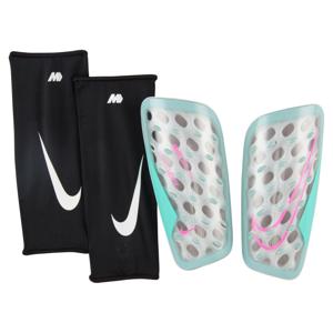 Nike Mercurial FlyLite Superlock Scheenbeschermers Grijs Lichtblauw Felroze