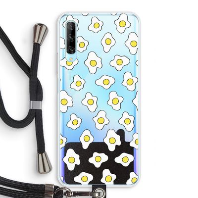 Spiegeleitjes: Huawei P Smart Pro Transparant Hoesje met koord