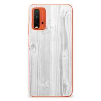 Xiaomi Poco M3 | Bumper Hoesje | White Wood