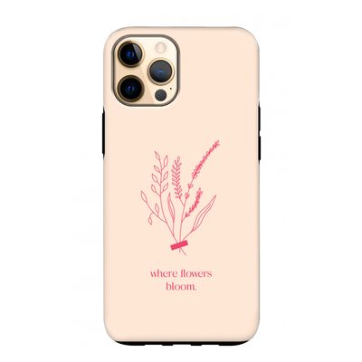 Where flowers bloom: iPhone 12 Pro Max Tough Case