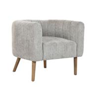 Leunstoel Home ESPRIT Grijs 79 x 72 x 67 cm