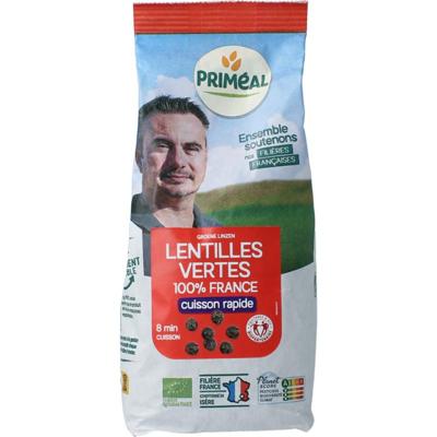 Primeal Groene linzen uit Frankrijk bio