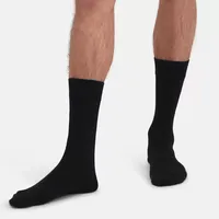 3-paar unisex sokken BEAU - Bamboe heren en dames sokken - Donkerblauw - Zwart
