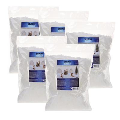Kunstsneeuw sneeuwvlokken - 500 gram - wit - nepsneeuw