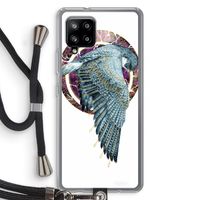 Golden Falcon: Samsung Galaxy A42 5G Transparant Hoesje met koord