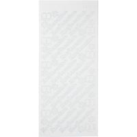 Creativ Company Stickers, konfirmation, vel 10x23 cm, wit, 1 vel