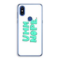 UHM, NOPE.: Xiaomi Mi Mix 3 Transparant Hoesje
