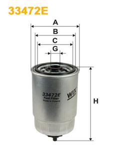 Wix Filters Brandstoffilter 33472E