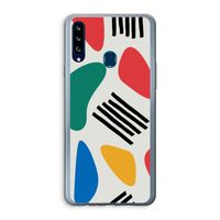 Illustratieve pop 1: Samsung Galaxy A20s Transparant Hoesje