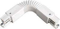 Nordic Hoekstuk flexibel tbv. rail wit 5050046