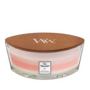 WoodWick Geurkaars Ellipse Trilogy Island Getaway - 9 cm / 19 cm