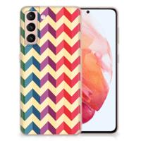 Samsung Galaxy S21 | TPU bumper | Zigzag Multi Color