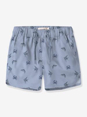 Ruime zwemshort voor jongens LIL'ATELIER MINI lichtblauw