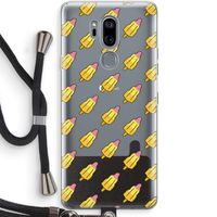 Waterijsjes: LG G7 Thinq Transparant Hoesje met koord