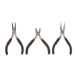 Sieradentangen - zwart - set van 3