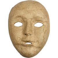Creativ Company Volledig masker, h: 17,5 cm, b: 12,5 cm, 1 stuk