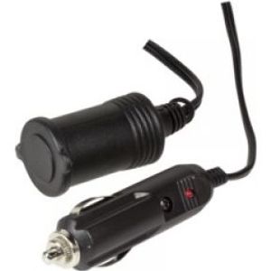 LogiLink EXTENSION CORD FOR CIGARETTE LIGHTER 3M BLACK
