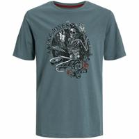 T-Shirt met Korte Mouwen voor kinderen Jack & Jones skull Rock Crew - Maat: 10 Jaar