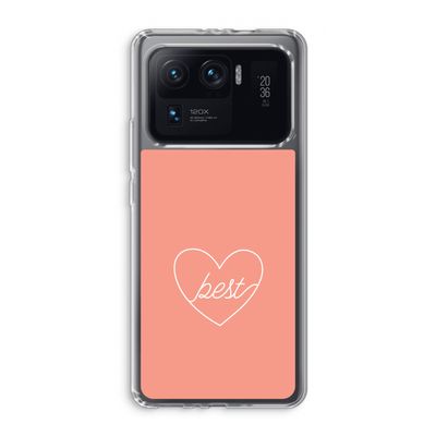 Best heart: Xiaomi Mi 11 Ultra Transparant Hoesje
