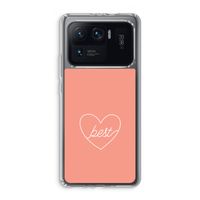 Best heart: Xiaomi Mi 11 Ultra Transparant Hoesje