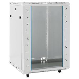 VidaXL Netwerkkast met draaiwieltjes 15u 19" ip20 60x45x86 cm