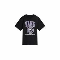 T-Shirt met Korte Mouwen voor kinderen Vans Inter V Ss Zwart - Maat: 12-14 jaar