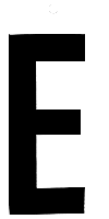 Metafranc Plakletter 100Mm Zwart E - WU0510080