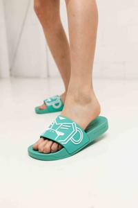 Black Bananas Commander Slides Slippers Kids Groen - Maat 37 - Kleur: Groen | Soccerfanshop