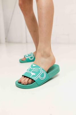 Black Bananas Commander Slides Slippers Kids Groen - Maat 39 - Kleur: Groen | Soccerfanshop