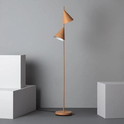 Staande vloerlamp modern &apos;Celadon&apos; 2x e14 fitting vloerlamp 164cm