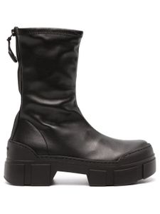 Vic Matie bottines Roccia en cuir artificiel - Noir