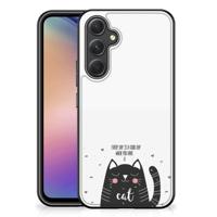 Samsung Galaxy A54 Hoesje Cat Good Day