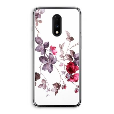 Mooie bloemen: OnePlus 7 Transparant Hoesje