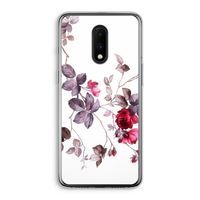 Mooie bloemen: OnePlus 7 Transparant Hoesje