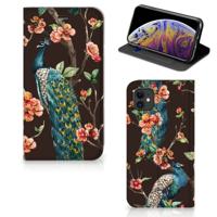 Apple iPhone 11 | Hoesje maken | Pauw met Bloemen Apple iPhone 11 | Hoesje maken | Pauw met Bloemen