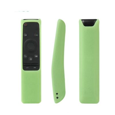 Universele waterdichte anti-drop silicone afstandsbediening beschermende cover Case voor Samsung Smart TV (fluorescerende groen)