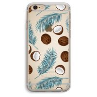 Kokosnoot roze: iPhone 6 Plus / 6S Plus Transparant Hoesje