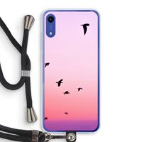 Fly away: Honor Play 8A Transparant Hoesje met koord