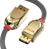 DisplayPort kabel LINDY 36294 Gouden 5 m
