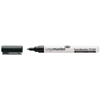 Viltstift Legamaster TZ140 whiteboard rond zwart 1mm - thumbnail