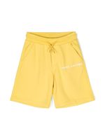 Marc Jacobs Kids short en coton à logo imprimé - Jaune