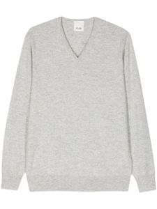 Allude pull en cachemire à col v - Gris