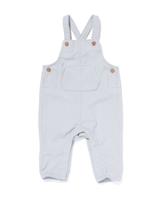 HEMA Newborn Tuinbroek Corduroy Lichtgrijs (lichtgrijs)