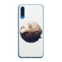 Yin Yang Wolves: Samsung Galaxy A50 Transparant Hoesje Yin Yang Wolves: Samsung Galaxy A50 Transparant Hoesje