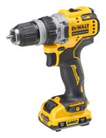 DeWALT DCD703L2T-QW boor 1500 RPM Zonder sleutel 900 g Zwart, Geel