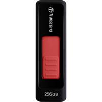 Transcend TS256GJF760 USB-stick Retail 256 GB Zwart/rood TS256GJF760 USB 3.2 Gen 1 (USB 3.0) - thumbnail