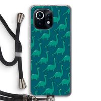 Diplodocus: Xiaomi Mi 11 Transparant Hoesje met koord