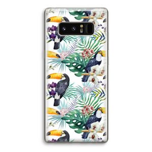 Tukans: Samsung Galaxy Note 8 Transparant Hoesje